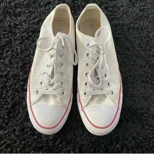 Low Converse - White Women's Sz 8